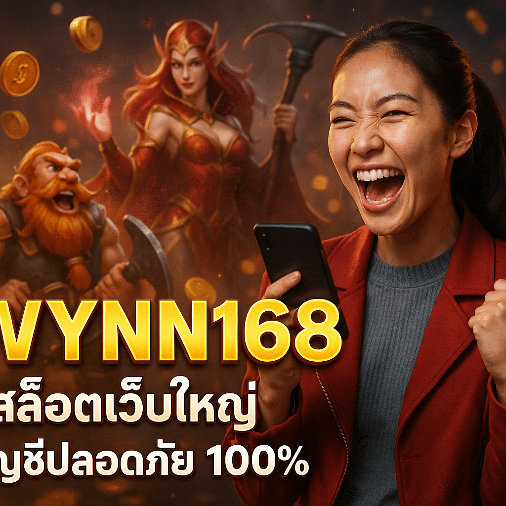 WYNN168 สล็อตเว็บใหญ่ บัญชีปลอดภัย 100%