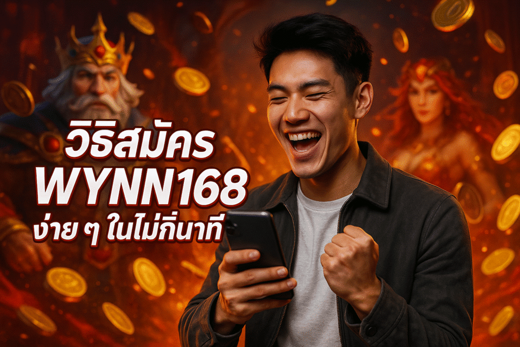 วิธีสมัคร WYNN168 ง่าย ๆ ในไม่กี่นาที