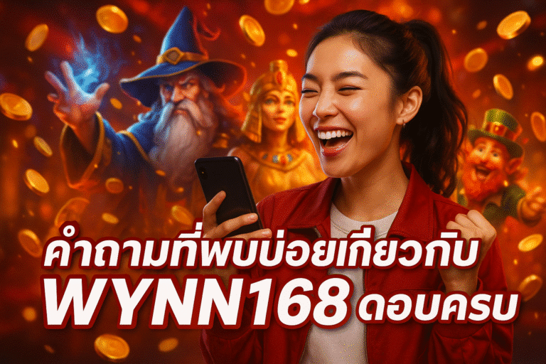 คำถามที่พบบ่อยเกี่ยวกับ WYNN168 ตอบครบ