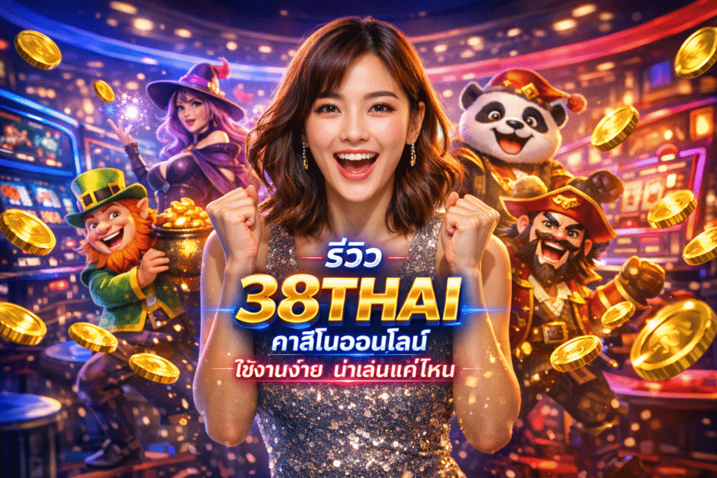 รีวิว 38THAI คาสิโนออนไลน์ ใช้งานง่าย น่าเล่นแค่ไหน